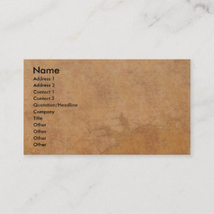 Carte De Visite Éléments antiques