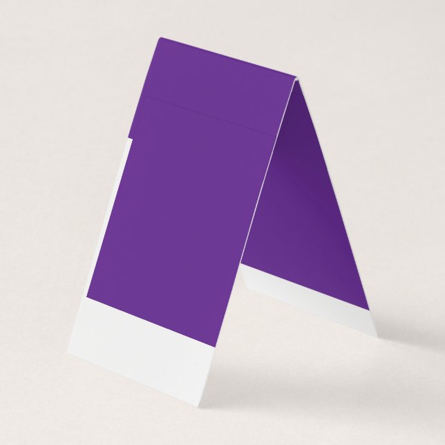 Carte De Visite Élever votre conception de site Web avec un violet (Dos)