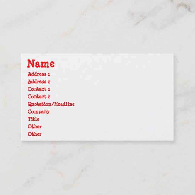 Carte De Visite Elfe de Noël Emoticon Xmas ASCII Texte Art (Devant)