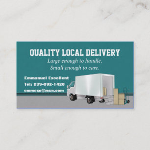 Carte De Visite Emmanuel Moving Company