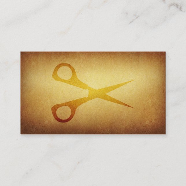 Carte de visite empaqueté de coupe de cheveux de (Devant)