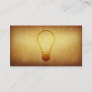 Carte de visite empaqueté d'idées d'archives