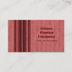 Carte de visite en métal de grunge, rouge