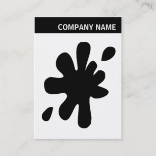 Carte De Visite En-tête V - Image - Big Black Blot