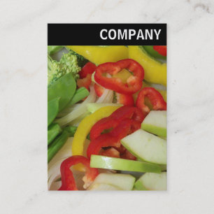 Carte De Visite En-tête V - Légumes à la sauté 02