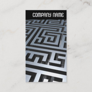 Carte De Visite En-tête V - Maze métallique