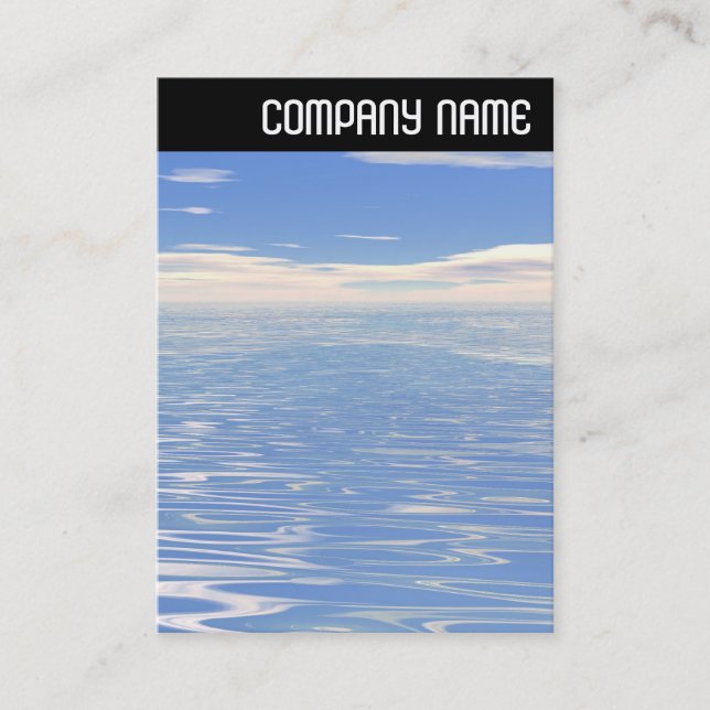Carte De Visite En-tête V - Mer et Ciel (Devant)