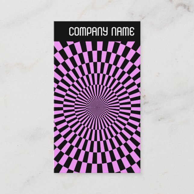 Carte De Visite En-tête V - Photo - Op Art 010 (Devant)
