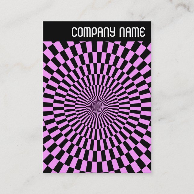 Carte De Visite En-tête V - Photo - Op Art 010 (Devant)