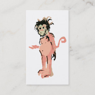 Carte De Visite encre singe