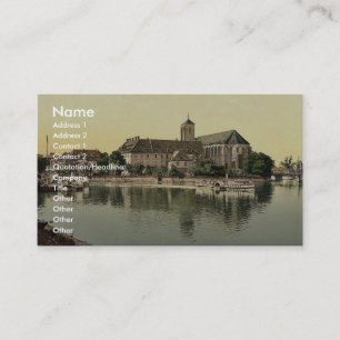 Carte De Visite Endroit d'atterrissage, église de sable, Breslau,