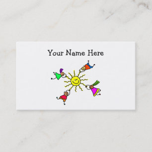 Carte De Visite Enfants de Sun