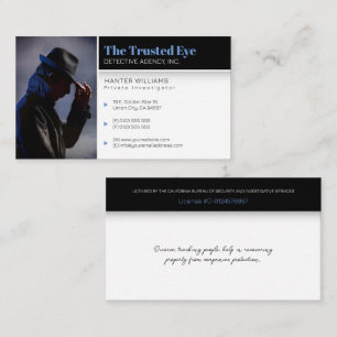 Carte De Visite Enquêtes privées   Inspecteur professionnel