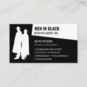 Carte De Visite Enquêtes privées   Inspecteur professionnel
