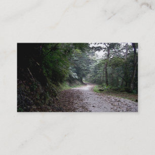 Carte De Visite Enroulement par la vie/paysage inspiré