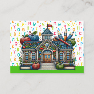 Carte de visite enseignant