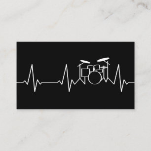 Carte De Visite Enseignant du tambour