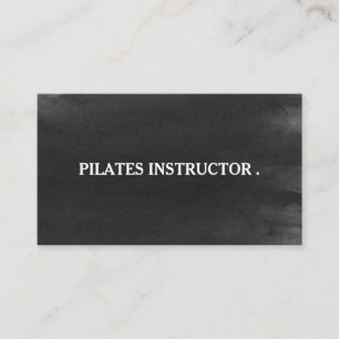 Carte De Visite Enseignant Pilates Yoga
