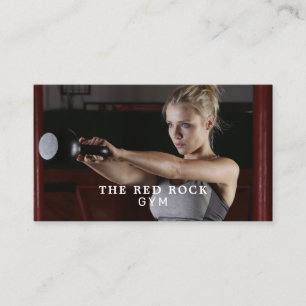 Carte De Visite Enseignante, Entraîneuse personnelle, Instructrice