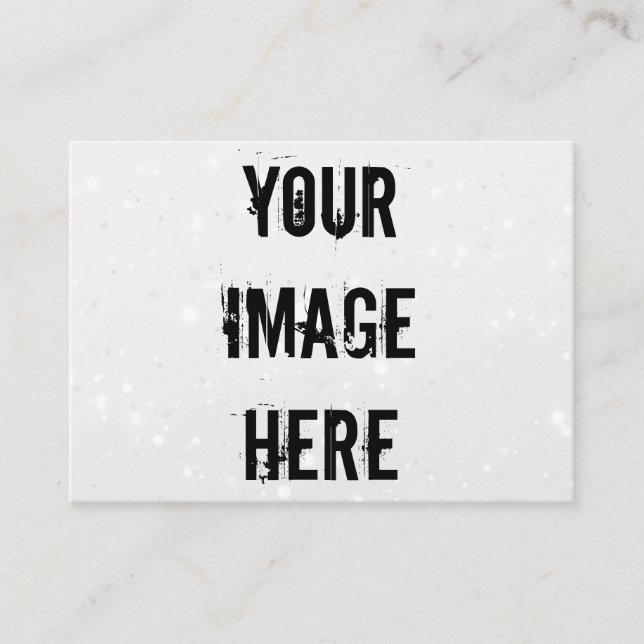 Carte de visite entièrement personnalisable (Devant)