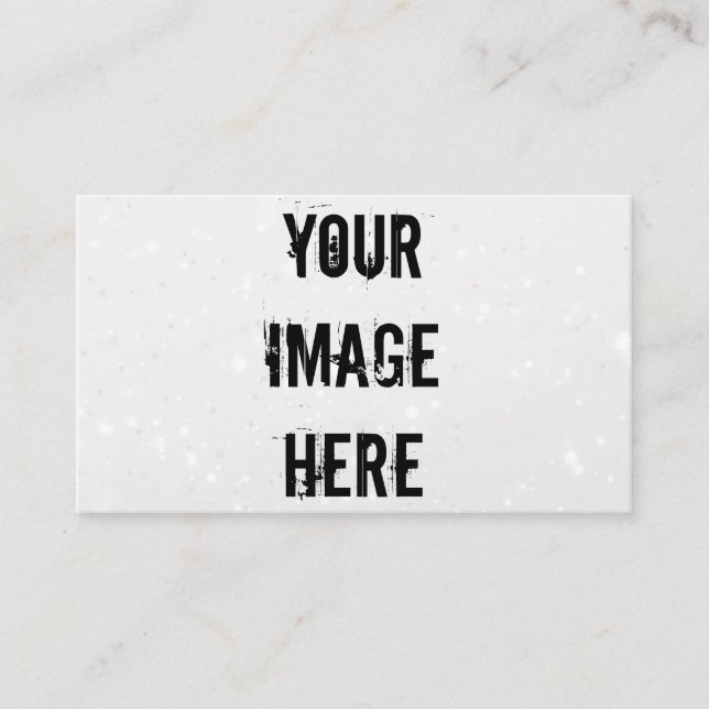 Carte de visite entièrement personnalisable (Devant)