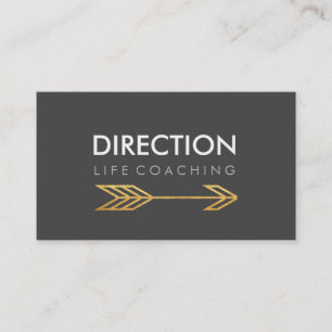 Carte De Visite Entraînement créatif de la vie de caractères gras