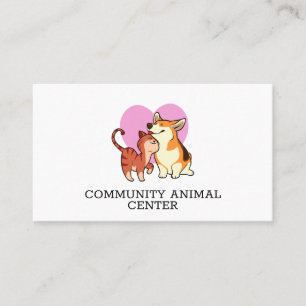 Carte De Visite Entraîneur de chiens   Centre animal   Pet Lover