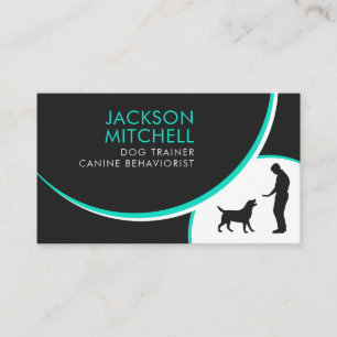 Carte De Visite Entraîneur de chiens - Comportement canin 