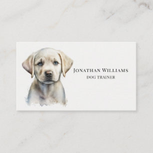Carte De Visite Entraîneur de chiens Comportementaliste Obedience 