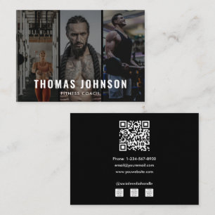 Carte De Visite Entraîneur de conditionnement physique professionn