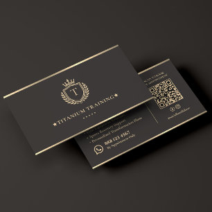 Carte De Visite Entraîneur de fitness Premium Entraîneur personnel