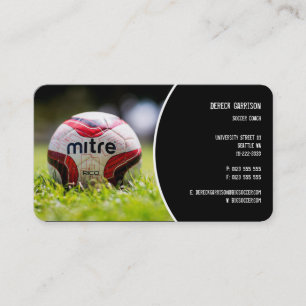Carte De Visite Entraîneur de football   Cadeaux de sport