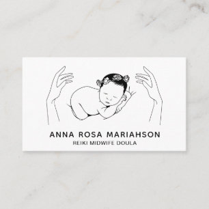 Carte De Visite *~* Entraîneur de naissance de la sage-femme Reik