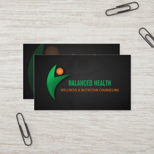 Carte De Visite Entraîneur de nutrition et de forme physique de