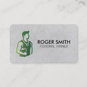 Carte De Visite Entraîneur personnel Fitness et Santé