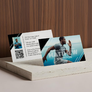 Carte De Visite Entraîneur Personnel Fitness Moderne Photos Salle