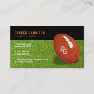 Carte De Visite Entraîneur professionnel   Rugby Master Sport