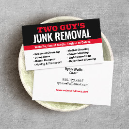 Carte De Visite Entreposage et traitement des déchets