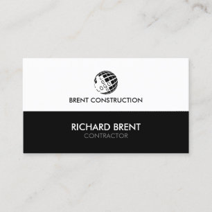 Carte De Visite Entrepreneur Construction Bâtiment
