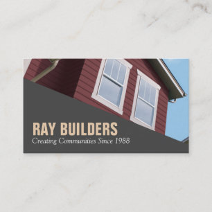 Carte De Visite Entrepreneur de construction