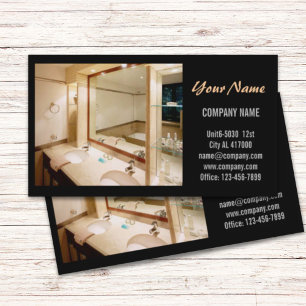Carte De Visite Entrepreneur en construction Handyman Rénovation d