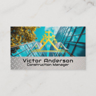Carte De Visite Entrepreneur général   Immobilier commercial