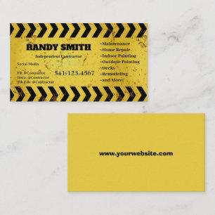 Carte De Visite Entrepreneur indépendant
