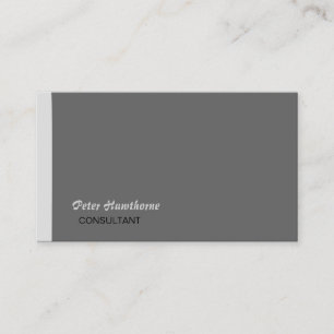 Carte De Visite Entrepreneur professionnel minimal   masculin