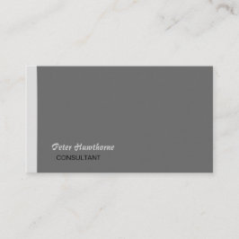 Carte De Visite Entrepreneur professionnel minimal   masculin