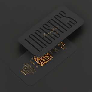 Carte De Visite Entreprise de déménagement professionnelle en logi