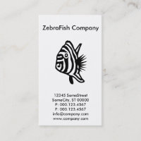 entreprise de poisson-zèbre