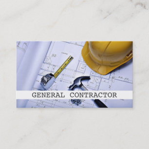 Carte De Visite Entreprise Générale De Construction D'Entreprene