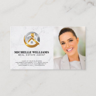 Carte De Visite Entreprise Logo des biens immobiliers