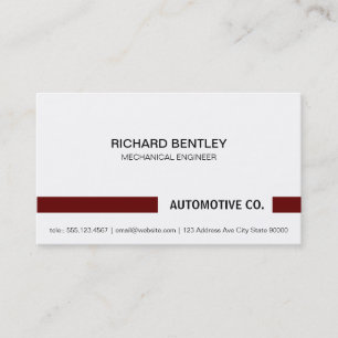Carte De Visite Entreprise simple